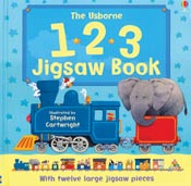 123 toddler puzzle train