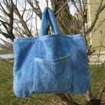 plastic crochet purse
