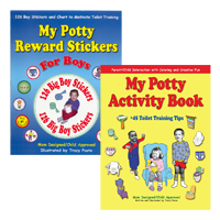 potty training sticker books