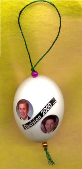 george bush christmas ornament