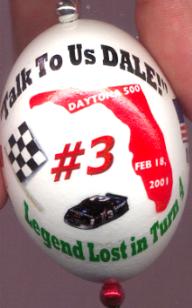 Earnhardt Sr. Ornament