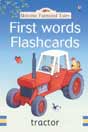 first words flashcard