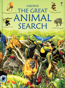 The Great Animal Search nature Book