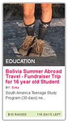 indiegogo travel campaign