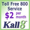 toll free phone service