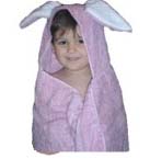 bunny rabbit kids hooded towel