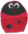 ladybug washcloth