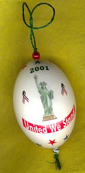 patriotic gift embrace freedom ornament