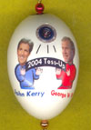 Bush Kerry 2004 Ornament