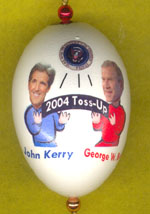 Bush Kerry 2004 Ornament