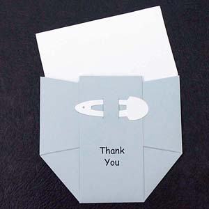 Diaper Thank You Notes