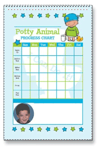 personalized potty training calendar