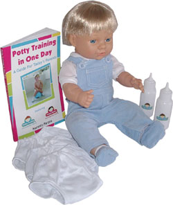 potty training boy dolls